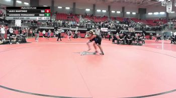 132 lbs Semifinal - Alex Martinez, Euless Trinity vs Leonides Fernandez, El Paso Eastwood