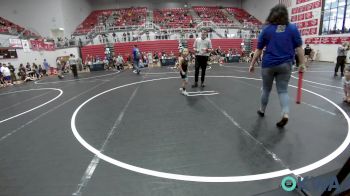 43 lbs Consi Of 4 - TeeJay Henry, Comanche Takedown Club vs Camden Holden, Ponca City Wildcat Wrestling