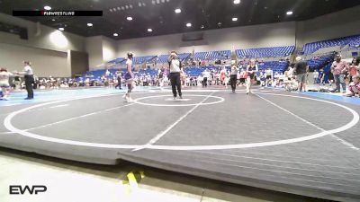 110-115 lbs Rr Rnd 2 - Baileigh Self, CWC-collinsville vs Christina Bivins, Panther Youth Wrestling