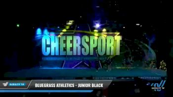Bluegrass Athletics - Junior Black [2021 L5 Junior Coed - D2 Day 2] 2021 CHEERSPORT National Cheerleading Championship