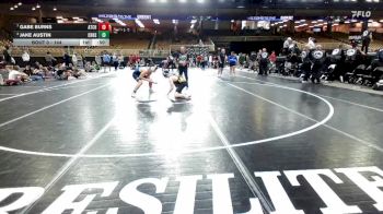 144 lbs 3rd Place Match - Gabe Burns, Athens Christian vs Jake Austin, Charlotte Hs