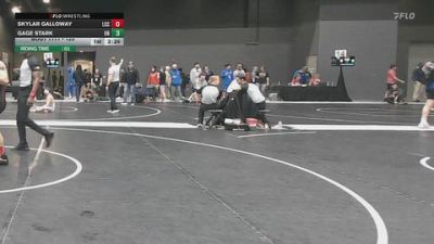 125 lbs Champ. Round 2 - Gage Stark, Unattached vs Skylar Galloway, Labette Community College