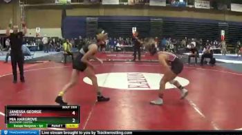 105 lbs Semifinal - Janessa George, Chatfield vs Mia Hargrove, Discovery Canyon