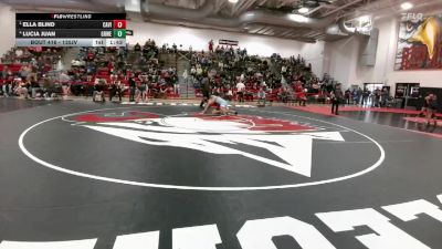 135JV Round 3 - Ella Blind, Castle View vs Lucia Juan, Greeley West