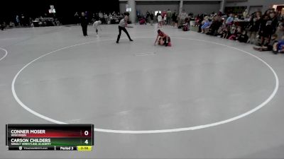 108 lbs Champ. Round 1 - Conner Moser, Wisconsin vs Carson Childers, Sebolt Wrestling Academy