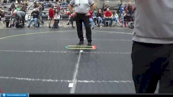 101 lbs Quarterfinals (8 Team) - Henry Begg, Lowell WC vs David Brazie, Get Hammered