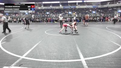100 lbs Consolation - Coleman Morgan, North DeSoto Wrestling Academy vs Benjamin Fobert, Big Game Wrestling Club
