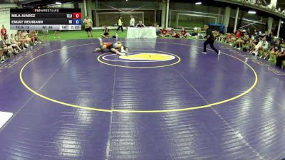 120 lbs Mila Juarez, Texas Blue vs Emjay Neumann, Wisconsin