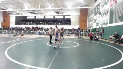 113 lbs Champ. Round 1 - Mason Schlaht, St John Bosco vs Matthew Solis, Paramount
