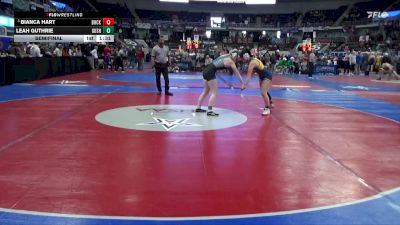 6-7A 132 Semifinal - Bianca Hart, Buckhorn vs Leah Guthrie, Gulf Shores