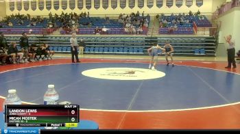 106 lbs Semis & 3rd Wb (16 Team) - Micah Mostek, Eastside Hs vs Landon Lewis, Jones County