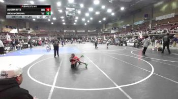 46 lbs Rr Rnd 1 - Austin Ritz, Eaglecrest WC vs Jude Montoya, Top Rank Hammers