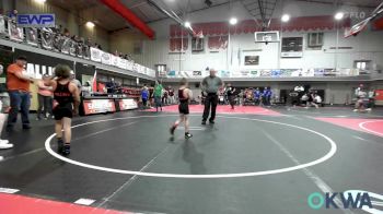 52 lbs Rr Rnd 3 - Roman Crabtree, Roland Youth League Wrestling vs Jade Coffman, Sallisaw Takedown Club