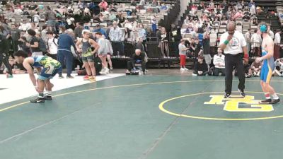 133-A lbs Quarterfinal - Brady Kareha, University Of Delaware vs Tyler Thomas, Orchard South WC