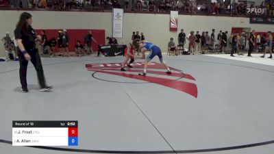 65 kg Round Of 16 - Jacob Frost, Cyclone Regional Training Center C-RTC vs Avery Allen, Jackrabbit Wrestling Club