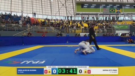 SOPHIA ZITTI PEREZ vs LUIZA ALVES DE OLIVEIRA 2026 FPJJ Circuito Paulista GI Etapa 3