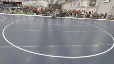 157 lbs Cons. Sub-rd Of 16 - Cooper Oursler, Mile High Wrestling Club vs Holden Kopari, Dickinson Wrestling Club