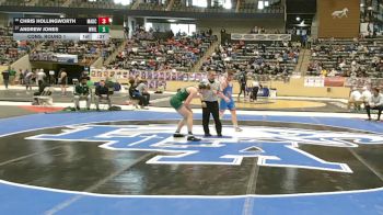 165 lbs Cons. Round 1 - Chris Hollingworth, Madison Central vs Andrew Jones, Western Hills