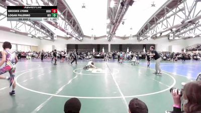 65 lbs Rr Rnd 5 - Brooks Lyons, All I See Is Gold Academy ES vs Logan Palermo, New England Gold ES