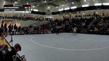 113 lbs Semis & 3rd Wb (16 Team) - Nick Weathersbee, Woodland, Cartersville vs Gabriel Easey, Ola
