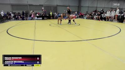 135 lbs Quarterfinals (8 Team) - Regan Rosseter, Nebraska vs Addison Braswell, Georgia Red