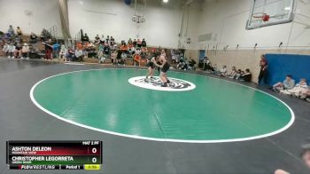 138A Cons. Round 2 - Ashton DeLeon, Mountain View vs Christopher Legorreta, Green River