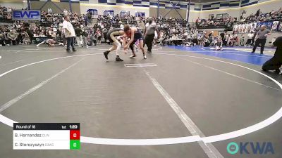 119 lbs Round Of 16 - Bentlee Hernandez, Clinton Youth Wrestling vs Cole Storozyszyn, D3 Wrestling Cluib