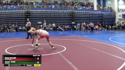 150 lbs Cons. Round 3 - Shai Bauer, HICKSVILLE vs Isaac King, LAKOTA