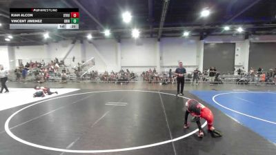 50 lbs Consi Of 8 #2 - Kiah Alcon, Stout Wr Ac vs Vincent Jimenez, Grindhouse WC