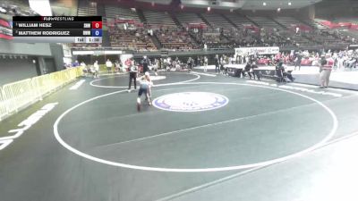105 lbs 1st Place Match - William Hesz, Spring Hills Wrestling vs Matthew Rodriguez, Red Wave Wrestling
