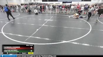 126 lbs Champ. Round 2 - Colton Katzfey, Askren Wrestling Academy vs Cameron Coonrod, Manhattan Wrestling