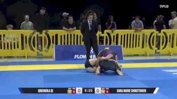 Dana Marie Christensen vs Qinzhuola Qi 2025 Pan IBJJF Jiu-Jitsu No-Gi Championship