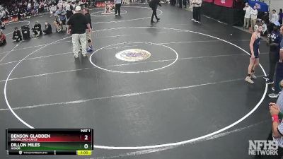 3A 113 lbs Cons. Round 1 - Dillon Miles, Aynor vs Benson Gladden, Brookland-Cayce