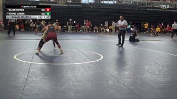 133 lbs Champ. Round 3 - Elias Casas, Victor Valley College vs Chris Garza, Lemoore College