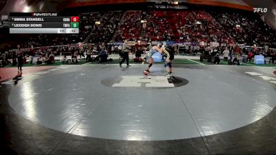 G 132 lbs Cons. Round 3 - Emma Stansell, Kuna vs Lexeigh Dowd, Twin Falls