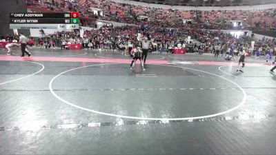 70 lbs Cons. Round 5 - Chev Addyman, Summit Wrestling Academy vs Kyler Wynn, Weigh In Club