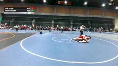 215 lbs Cons. Round 2 - Ivan Allen, McMinnville vs Keon Kreller, Fernley