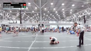 60 lbs Placement (4 Team) - Sam Levine, Warhawks vs Colton Masker, The Outsiders Squeeze