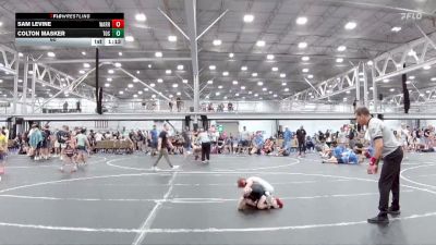 60 lbs Placement (4 Team) - Sam Levine, Warhawks vs Colton Masker, The Outsiders Squeeze