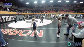 46 lbs Consi Of 8 #1 - Broox Wilkerson, Carl Albert vs Alex Toepfer, Kingfisher YellowJackets