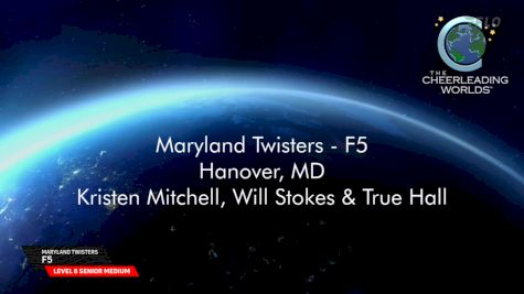 Maryland Twisters - F5 [2025 L6 Senior Medium Finals] 2025 The Cheerleading Worlds