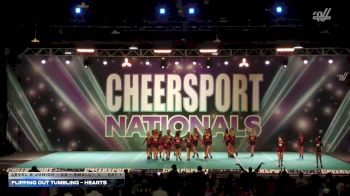 Flipping Out Tumbling - Hearts [2026 L2 Junior - D2 - Small - C Day 1] 2026 CHEERSPORT National All Star Cheerleading Championship