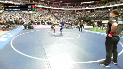 150-2A Semifinal - Aaron Valadez, Center vs Kevin Cisneros, Monte Vista