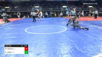 122 lbs Semifinal - Mickail Skeldum, The Community vs Davis Joiner, Lebanon Wrestling