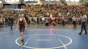 100 lbs Champ. Round 1 - Nathan Buchman SW2, CEWA vs Owen Dougherty NW6, Fairbanks