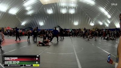 88 lbs Round 8 (10 Team) - Evan Tanner, Foundry WC vs Karter Taylor, Rising Kingz Gold