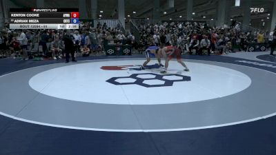 61 lbs Champ. Round 1 - Kenton Cooke, Anchorage Youth Wrestling Academy vs Adrian Meza, Cyclone Regional Training Center C-RTC