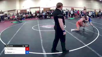 86 kg Round Of 64 - Connor Thorsten, Twin Cities Regional Training Center vs Spencer Steiner, Chippewa Wrestling Club