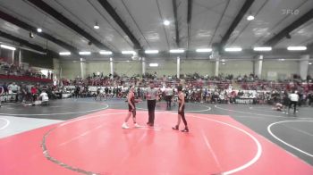 109 lbs Consi Of 16 #2 - Leland Roybal, Trinidad Miners vs Greyson Gangloff, Badlands WC