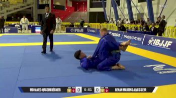Renan Martins Alves Silva vs Mohamed-Qassim Régnier 2025 World Jiu-Jitsu IBJJF Championship